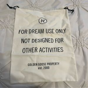 Authentic Golden Goose Dust Bag